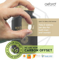 Oxford Organics Advanced Vegan Magnesium Tablets | Magnesium Supplements for Restless Leg Syndrome Relief, Leg Cramps & Calm Sleep | Magnesium Citrate, Oxide & Vitamin B6 | UK Made Magnesium Supplement (240 Tablets)