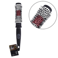 Fine Lines Ceramic Hairbrushes by Finelines - Eliminates Frizz and Flyaway Hairs - Protects Hair from Heat using our Thermochromic Technology (Small Round Brush)
