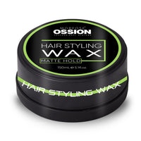 MORFOSE Morfose Ossion Hair Styling Wax 150ml- Shine Look, Edge Control for Men & Women, Developed by Barbers - Hair Wax, Hair Powder, Pomade & Clay for Styling (150 ml, Matte Hold)