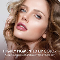 CATKIN Long Lasting Matte Lipstick, High Impact Red Lipstick with Moisturizing Formula, enriched with Avocado Oil and Vitamin E, 3.2g