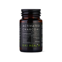 KIKI HEALTH KIKI Health - Activated Charcoal 300mg - Made from 100% Pure Coconut Shells - Contributes to Reducing Excessive Flatulence After Eating - Natural Teeth Whitener - 50 Capsules