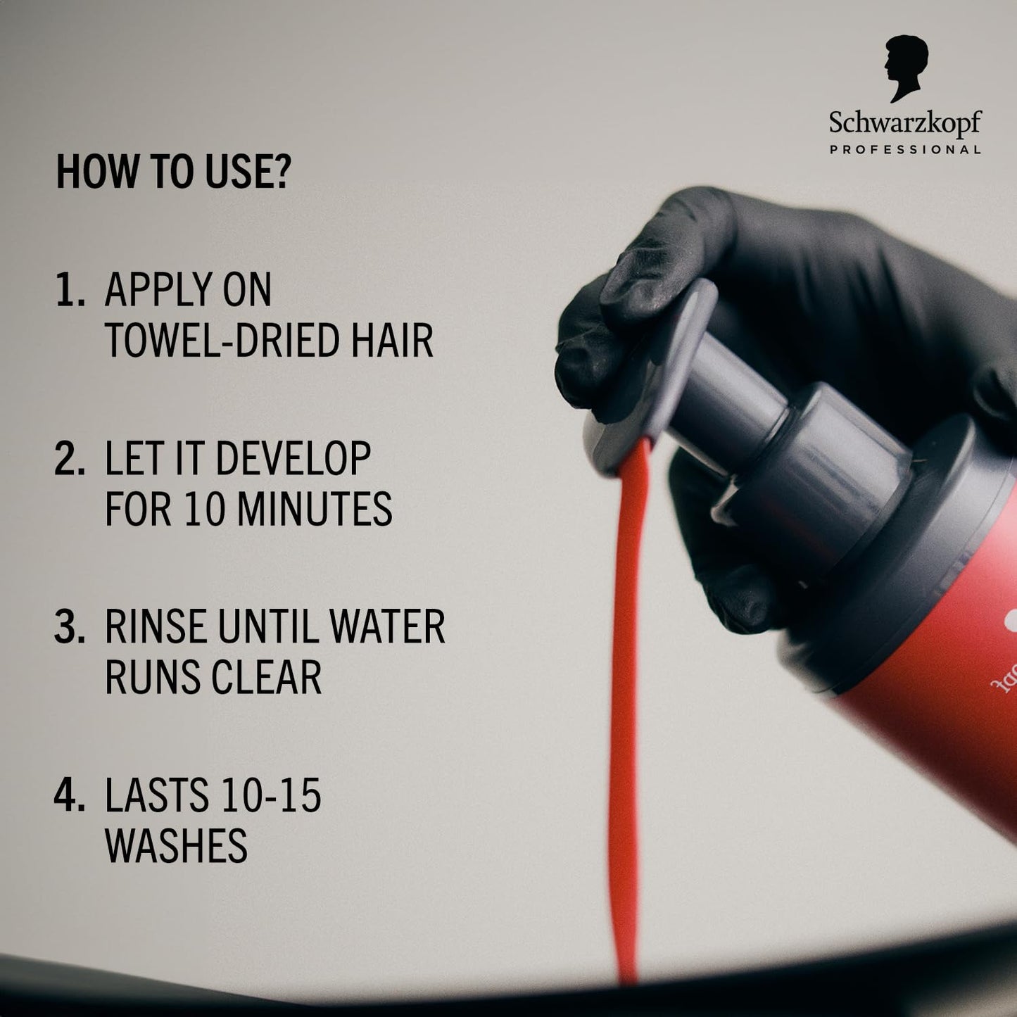 Schwarzkopf Professional CHROMA ID Bonding Color Mask Semi Permanent Mix And Tone Color System Toning Enhancing Refreshing Intense Care Deep Conditioning Shine Vegan Formula Red 300 ml