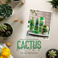 Vatika Naturals Dabur Vatika Cactus Enriched Hair Oil for Hair Fall Control 200 ml