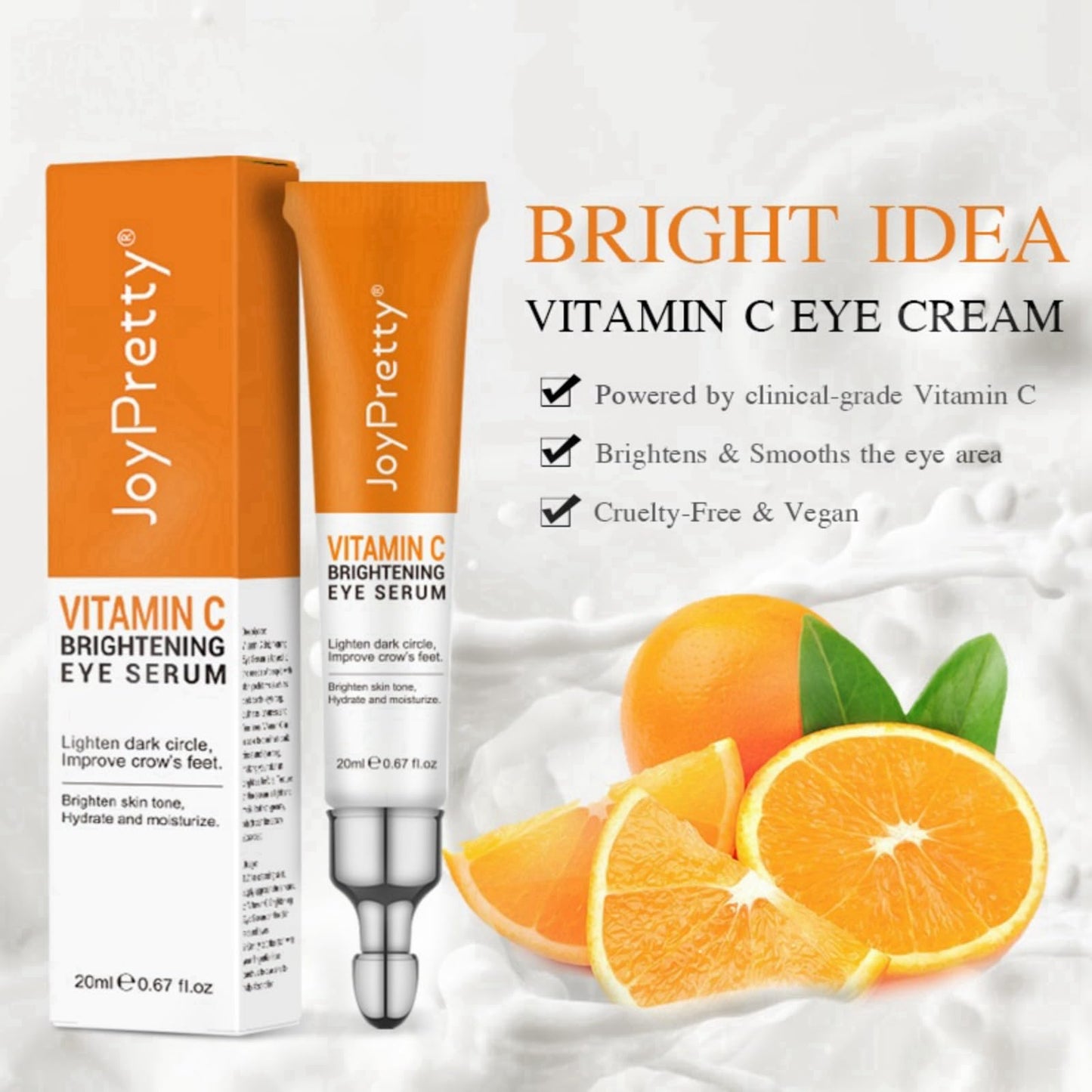 Vitamin C Eye Creams,Anti-wrinkle Eye Cream,Firming Eye Cream,Under Eye Cream for Dark Circles and Puffy Eyes,Eye Cream for Eye Bag Remover,Anti-Wrinkle Anti-Aging Eye Creams