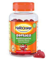Haliborange Multivitamins Strawberry Fruit Softies, Gummy, 60 Multivitamins