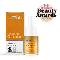 Urban Veda Oat Lipid Booster Oil| Brighten skin & reduces inflammation| Azelaic Acid Face Oil with Retinol |For All Skin types| Vitamin E oil with Squalene |COSMOS Certified & Clinically Proven| 15 ML