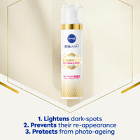 NIVEA Cellular Luminous 630 Anti Dark-Spot Daily UV Fluid Face SPF 50 (40ml), Protects From Dark-Spots, Hyperpigmentation and Photoageing, Face Moisturiser with Hyaluronic Acid and Vitamin E