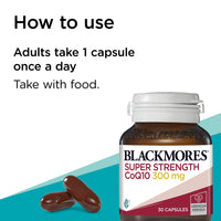 Blackmores Super Strength CoQ10 300mg 30 Tablets