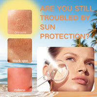 Cureluxe Face Shimmer Sunscreen SPF40,Glitter Body Glow Suncream Stick,Lightweight & Water Resistant Shiny Face Cream,SPF Moisturiser Sun Cream, Non-Sticky Gold Sunscreen Stick,UVA/UVB Rays Protection