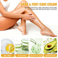 HERBINSOLS Urea Cream 60% for Feet - Urea Foot Cream for Feet & Dry Cracked Skin - Cracked Heel Repair Cream with 60% Urea & 2% Salicylic Acid - Moisturizing Foot & Hand Balm，Skin Care Hands & feet