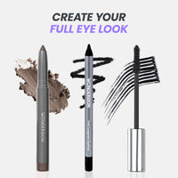 Wonderskin IYKYK Eyeshadow Stick - Longwear Eye Shadow Sticks, Budge-Proof and Waterproof Shimmer Eyeshadow Stick with Built-in Sharpener (Ash)