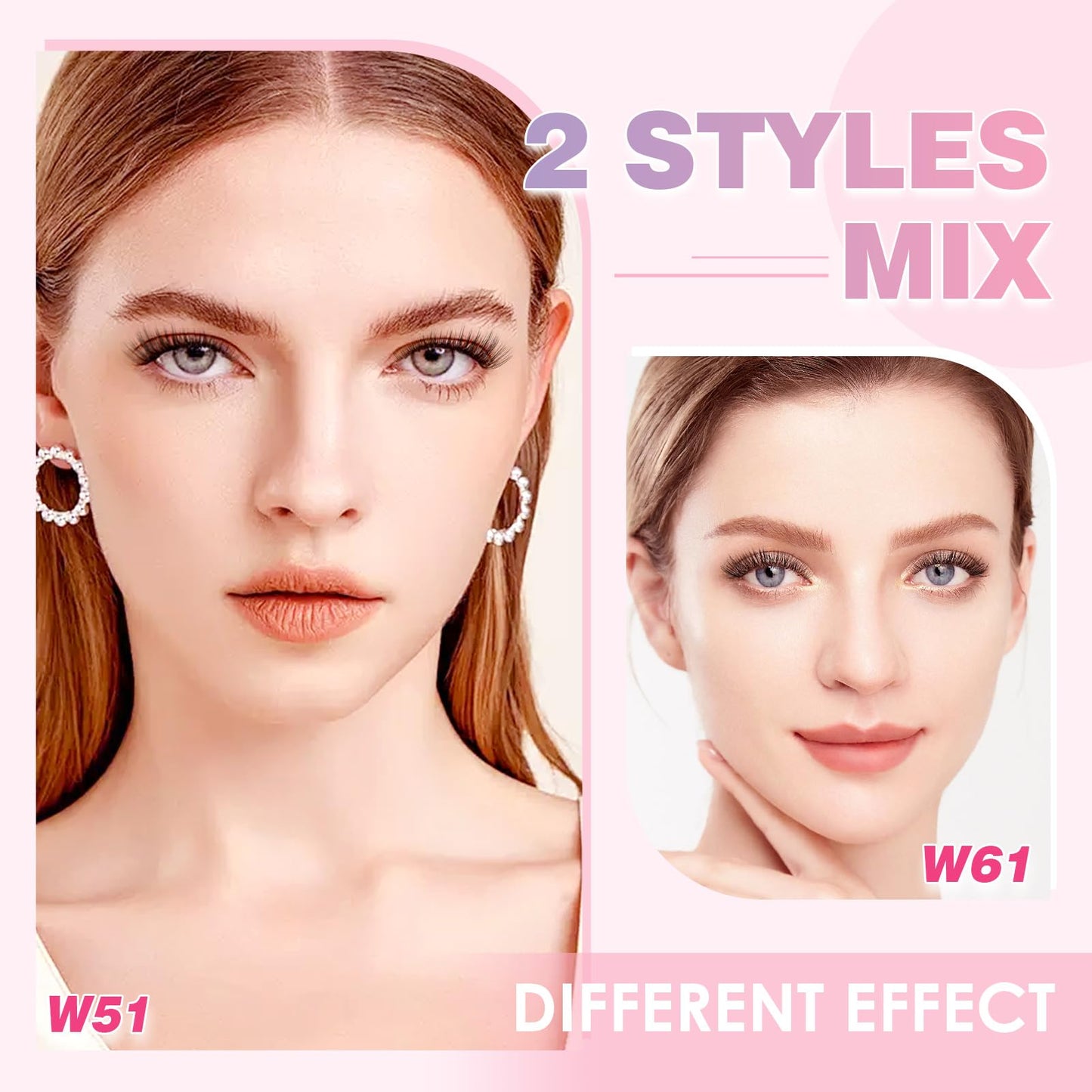 Glowing Win Cluster Lashes Kit Individual Eyelash with Bond Seal&Applicator