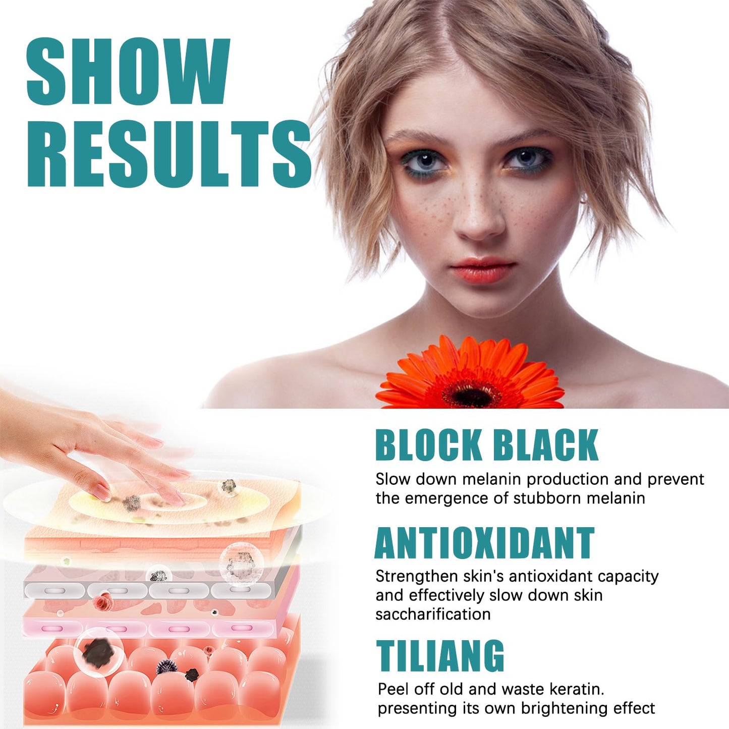 Nadiaen 2 Pcs Dark Spot Remover for Face,Age Spot Remover Hyperpigmentation Treatment-Sun Spots and Melasma Treatment Cream for Face, Pigmentation Freckle Removal Cream