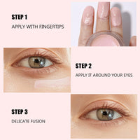 AuraAnge Full Coverage Under Eye Brightener & Concealer - Long Lasting Dark Circle Corrector, Under Concealer with Full Coverage Eye Primer - Improving Blemishes and Fine Lines