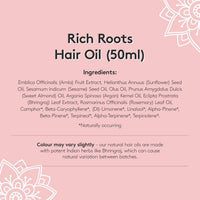 Delhicious Rich Roots Amla and Rosemary Hair Growth Oil, 50ml