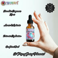 SH SHAKRA HEALTH Yoni Oil [Candy Floss] 30ml Body Massage Oil. Moisturise & Balance PH, Feminine Scent, Natural Hygeine & Fresh Smell *Organic Vegan*