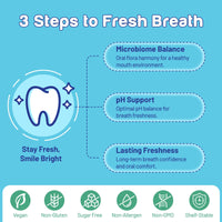 Joiavvy Oral Probiotics 11 Billion CFU, 7-in-1 Dental Probiotic with BLIS K12 & M18, Fast-Dissolving Lozenges for Fresh Breath & Healthy Gums, Sugar-Free, Natural Mint Flavor (60 Count (Pack of 2))