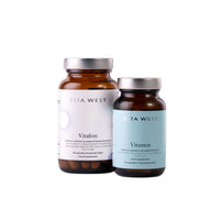 Zita West Couple Bundle - Vitafem & Vitamen Multivitamins - 60 Female Caps & 30 Male Caps (1 Month Supply)