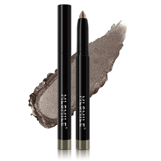 Erinde Shimmer Cream Eyeshadow, Eye Shadow Crayon, Highlighter Eye Liner, Metallic Eye Brightener Makeup, Intense Colour, Long Lasting, Subtle Glitter, 0.04 oz