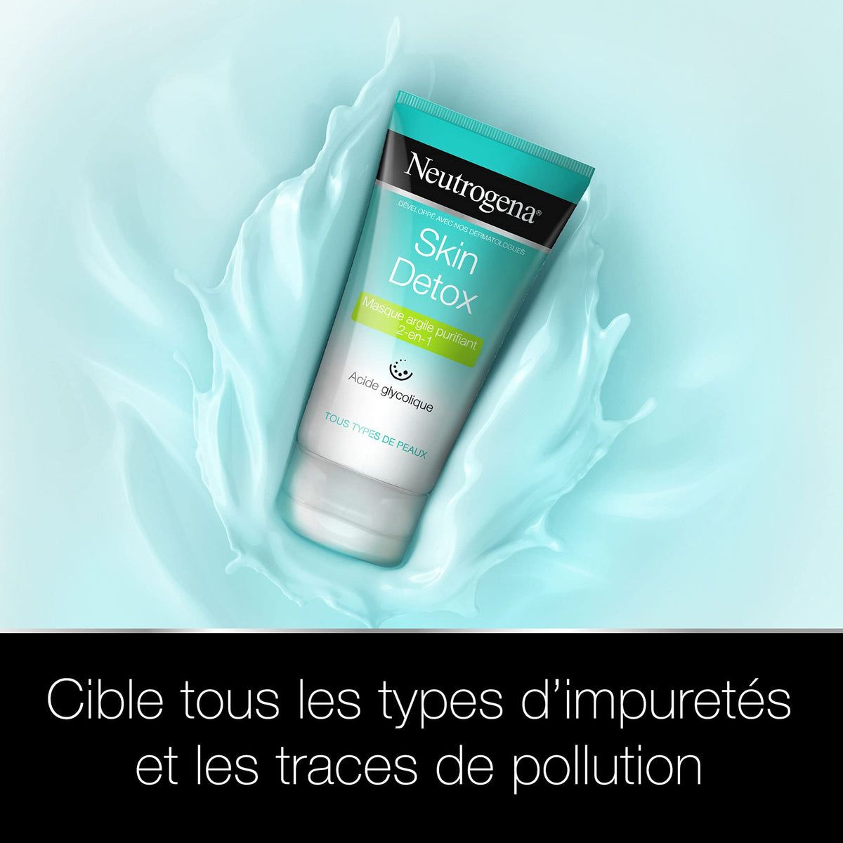 Neutrogena Skin Detox Purifying Clay Mask 2in1 150ml