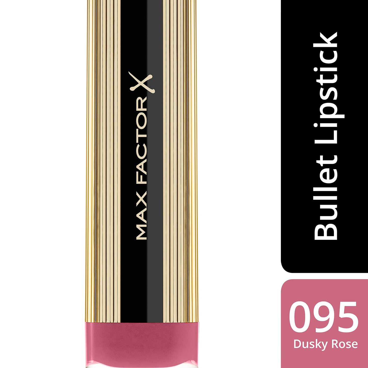 Max Factor Colour Elixir Lipstick with Vitamin E Shade Dusky Rose 095