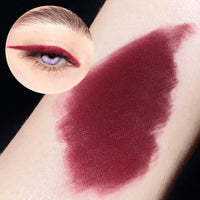 RUICHING Red Eyebrow Gel, Brow Pomade, Brow Dye with Brush, Christmas Makeup Waterproof Long Lasting Tinted Brow Gel, Smudge-Proof Sweat Resistant Brow Cream