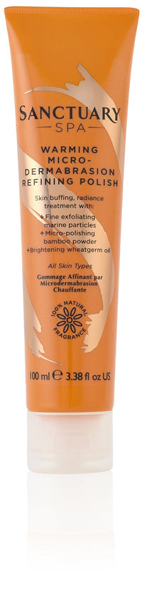 SANCTUARY Sanctuary Spa Face Scrub, Warming Micro-Dermabrasion Polish, Exfoliator, 100 ml