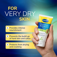 Dr. Scholl's ExpertCare Intense Nourish Foot Cream for Hard Skin 150ml, Deeply Moisturising Cream with Urea, Vitamin E & Provitamin B5 Complex for Softer Smoother Feet