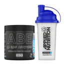 Applied Nutrition Bundle ABE Pre Workout 375g + 700ml Protein Shaker | All Black Everything Pre Workout Powder, Energy & Physical Performance with Creatine, Beta Alanine (Candy Ice Blast)