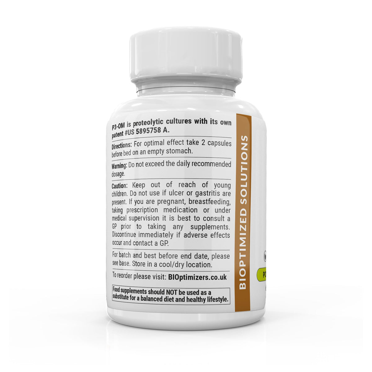 BIOptimizers BiOptimizers MassZymes and P3-OM Supplement Bundle | 180 Capsules