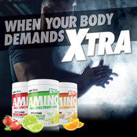 per4m Per4m Amino Xtra | 30 Servings of Full Spectrum EAA with Proteolytic Enzymes | Vegan Friendly | Zero Sugar Amino Acid (Orange Burst, 420g)