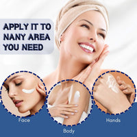 IZBEAUVO Sea Moss Skin Care Cream,Body & Face Moisturizer Cream 120G, Relief Intense Moisturizing Repair Cream, Hydrating Moisturiser For Dry Skin, Moisturiser Body Skin Repair Cream for Repairing & Barrie