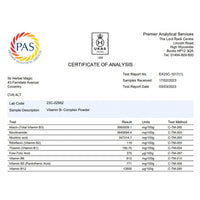 Herbal Magic's Pure & Natural Blend -Vitamin B-Complex Powder - Made from 14 Different Fruits, Vegetables & Herbs UKAS LAB Tested in UK No Fillers/Colors/Preservatives/maltodextrin-100g