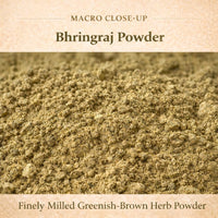 Natures Root Pure Bhringraj Powder 250g - For Healthy Hair Growth | Eclipta Alba Powder | For a Dandruff-Free Scalp