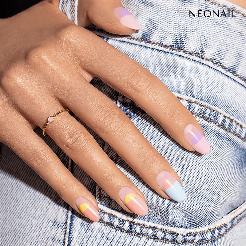 NÉONAIL Gel Nail Polish Base Coat - Rubber Base Manicure & pedicure - Long Lasting Nail Art Manicure - LED UV Nail Lamp Gel - 7,2ml