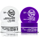 Redone RedOne Hair Styling Aqua Wax Bright White & Violetta 2x 150 ml | Edge Control | Ultra Hold | Gel Wax | Men & Women Hair Wax | Lime & Peach Scent | Maximum Control