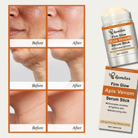 Lumiter Bee Venom Firming Serum Stick, Bee Venom Anti Wrinkle Face Cream for Women/Men, Bee Venom Serum Stick, Collagen Firming Cream for Loose Skin, Tightens & Smooths Fine Lines, 30g
