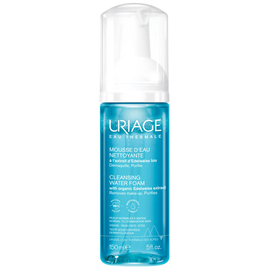 Uriage Eau Thermale Cleansing Make-Up Remover Foam, 150 ml