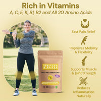 STRENGTH & SPICES100% Natural Vegan Food Supplements Strength & Spices Anti-inflammatory, Muscle and Joint Care Supplements for Mobility and Recovery, Turmeric Capsules with 28 Powerful Ingredients, Vegan and All-Natural, 1000mg, 60 Capsules, Refill