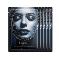 Micro Molecular Protein Hydrating Translucent Deep Moisturizing Mask, Makeup Base After Sun Repair Daily Care Mask for Moisturizing Dry Skin (5 pieces)