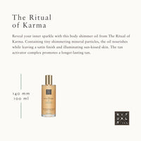 RITUALS Rituals Karma Soul Shimmering Body Oil 100ml Holy Lotus & Organic White Tea