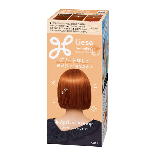 Liese Kao Tint Hair Color Gel Apricot Orange