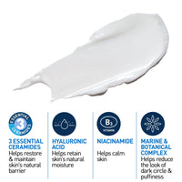 CeraVe Eye Repair Cream With 3 Essential Ceramides, Hyaluronic Acid, MVE Technology, Ultra-Lightweight For Dark Circles, Puffiness, Suitable for Dry, Sensitive, & Eczema-Prone Skin, 14ml