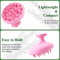 JCZQDRPC Organic Rosemary Oil for Hair Growth with Scalp Massager, 60ml Natural Organic Rosemary Essentia Oil, Pure Essential Oil for Skin & Hair Care, Hair Loss Treatment for Hair