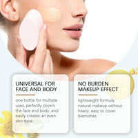 HERBENJOY CC Cream Foundation All-Over Complexion Perfector,Hydrating Skin Tint Full Coverage Concealer,Even Skin Tone Body Makeup Foundation For Mature Skin,Long-Lasting Waterproof & Transfer-Resistant Beauty