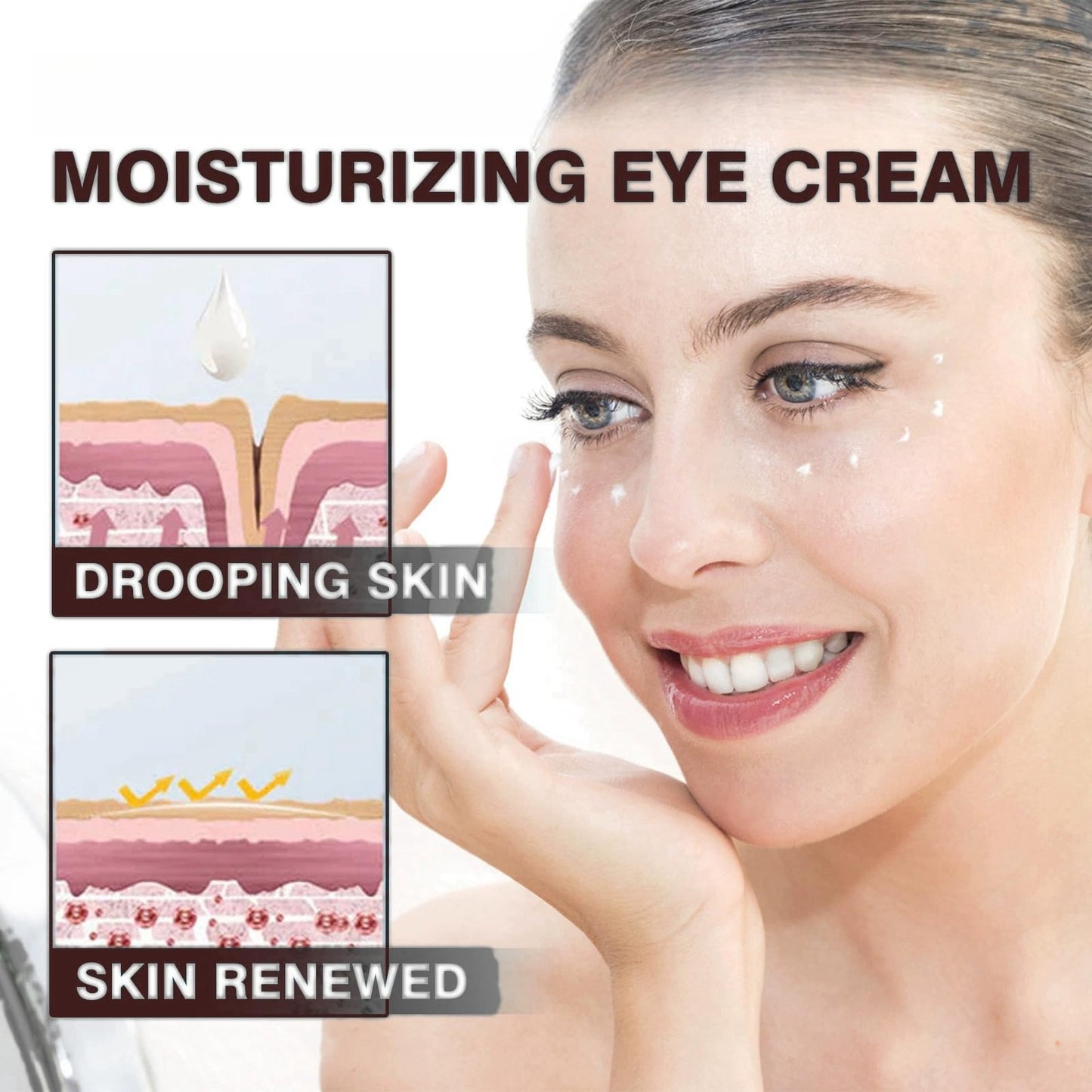 SingHao Eyelift Serum Mango Revitalize Eye Cream,Mango Activating and Firming Eye Cream,E/ye Cream for Dark Circles and Puffy Ey/es,Ey/e Cre/am Anti Aging,Vitamin C E/ye Cre/am,E/ye Bags Remover,Ey/e Gel