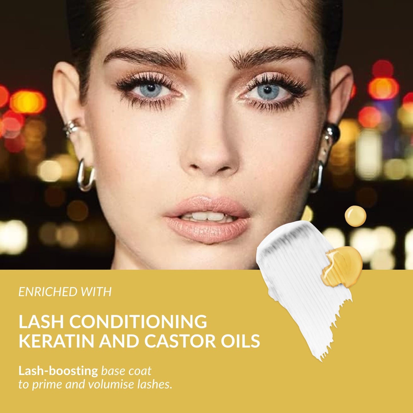 Avon Lash Supreme Volume Primer 7.5ml, Lash-Boosting Base Coat, with Keratin and Caring Castor Oils to Instantly Thicken and Lengthen Lashes When Used with any Avon's Mascara, Cruelty Free