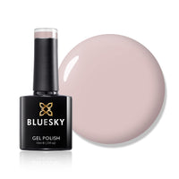BLUESKY Bluesky Gel Nail Polish, Nude Sunday ND19, Light Pink, UV/LED Soak-Off Gel Polish, Long Lasting, Chip Resistant, 10ml