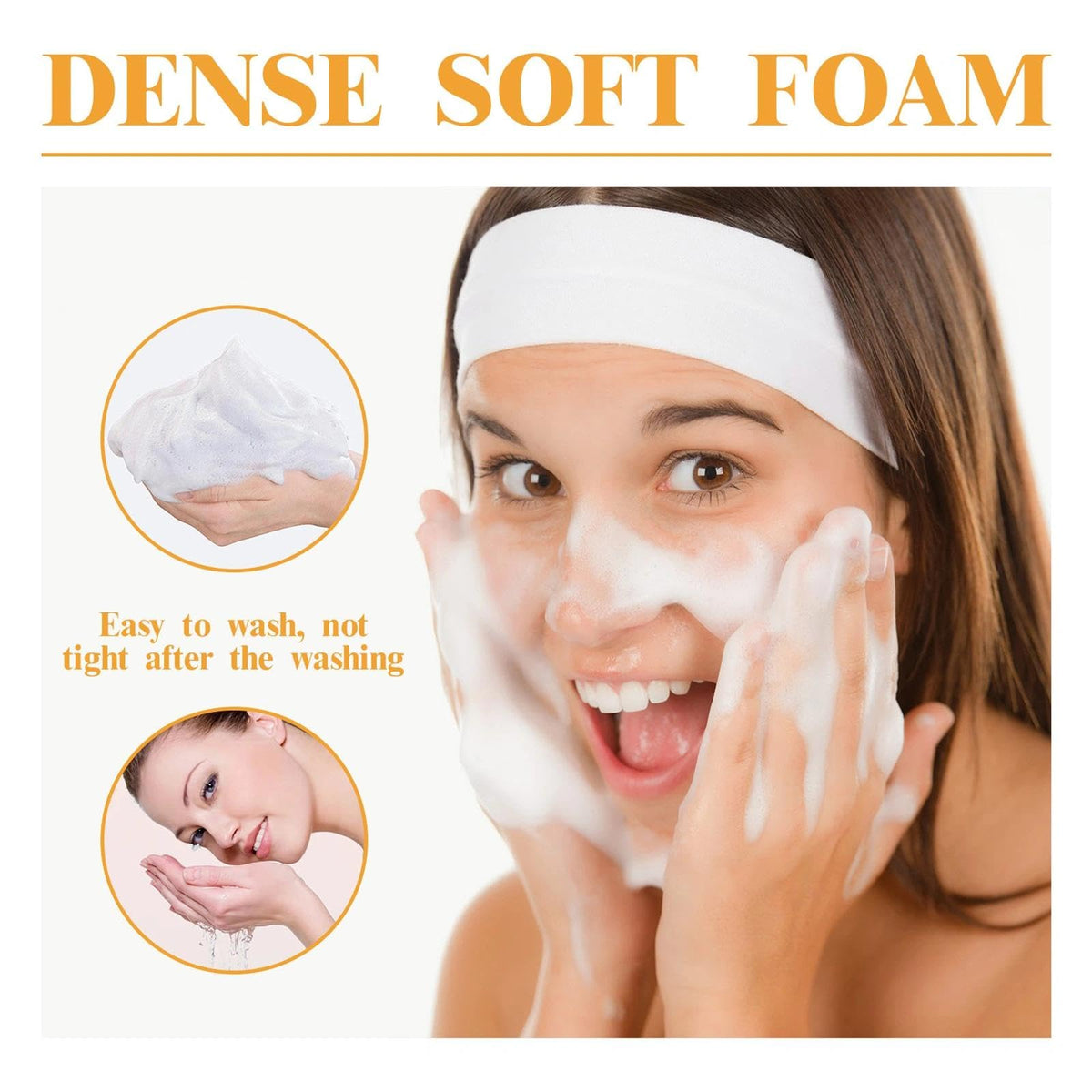 Wormeer Turmeric Face Wash with Brush - Foaming Cleanser for Women - Improves Blemishes, Zits, & Evens Skin Tone - Gentle Hydrating Facial Cleanser