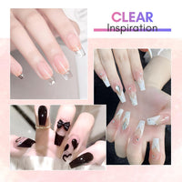 Makartt Poly Nail Hard Gel for Nail Extension Clear 50ML Beginner DIY